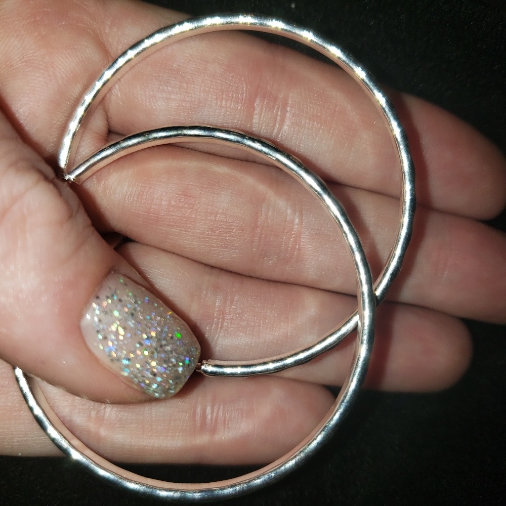 Hoop earrings